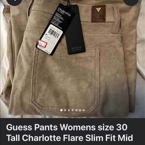 Guess suede pants